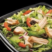 Rotisserie-Style Chicken Chopped Salad · It's alright to flip out over our new chicken. The new Rotisserie-Style Chicken Sandwich is ...