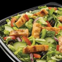 Sweet Onion Chicken Teriyaki Chopped Salad · This gourmet specialty is a flavorful blend of tender teriyaki glazed chicken strips and our...