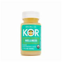KOR Wellness - Ginger Cold-Pressed Juice 1.7oz · Organic ginger shot for natural energy