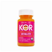KOR Wellness VITALITY - Tumeric Cold-Pressed Juice 1.7oz · Organic turmeric shot for post-workout