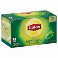 Lipton Green Tea 20 Count · Lipton Pure Green Tea is a refreshing way to brighten your day. This blend contains young te...