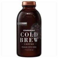 Starbucks Cold Brew Black Coffee 11oz · Cold brew unsweetened black doffee to control your own level of sweetness.
