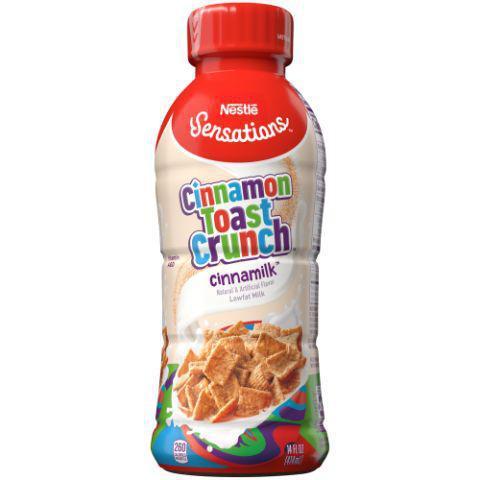 Cinnamon Toast Crunch Low Fat Milk 14oz · The irresistibly delicious flavors of your favorite cereal in a tasty low-fat milk drink. Gluten free, made with real milk, and contains no high fructose corn syrup.