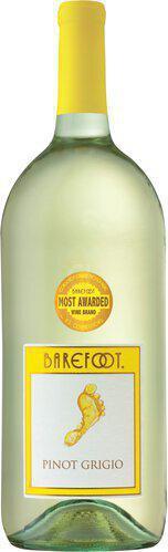 1.5L Barefoot Pinot Grigio · Must be 21 to purchase. Barefoot Pinot Grigio White Wine features tart notes of green apples...