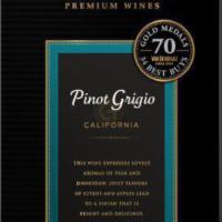 3 L. Black Box Pinot Grigio · Must be 21 to purchase. Aromas of juicy pear and citrus complement Black Box Pinot Grigio’s ...