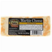 Troyer Marble Cheese Brick · 8 oz.
