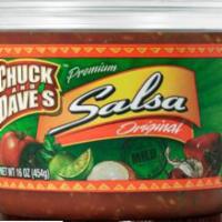 Chuck and Dave's Salsa Original · 16 oz. jar.