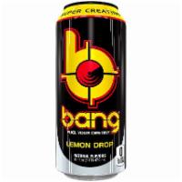 Bang Lemon Drop · 16-oz can of Bang Energy Lemon Drop - 1 for $2.69 or 2 for $4.29