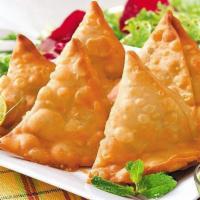 Vegetable Samosa 2 Pc · Fried pastry filled with potato's, onion, green peas, spices and herbs. Served with Mint and...
