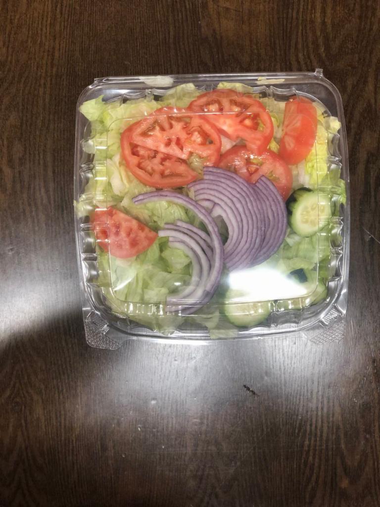 Large Salad · Lettuce, Tomato, Onion and Cucumber