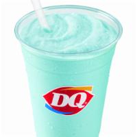 Misty® Freeze · Your choice of Misty Slush flavour with DQ® soft serve BLENDED in!