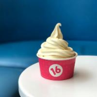 Birthday Cake Frozen Yogurt · Our take on a classic cake batter ice cream.