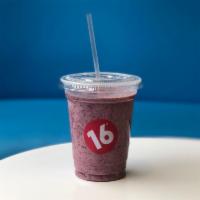 Brr Berry Smoothie · Strawberries, blueberries, and raspberries.