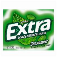 Extra Spearmint Gum · 15 count. 