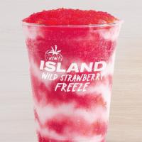 Island Strawberry Freeze · A sweet strawberry-flavored Freeze blended with a sweet tropical creamer.