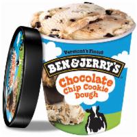 Ben & Jerry's Chocolate Chip Cookie Dough Ice Cream Pint · Vanilla Ice Cream with Gobs of Chocolate Chip Cookie Dough