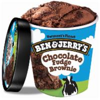 Ben & Jerry's Chocolate Fudge Brownie Ice Cream Pint · Chocolate Ice Cream with Fudge Brownies