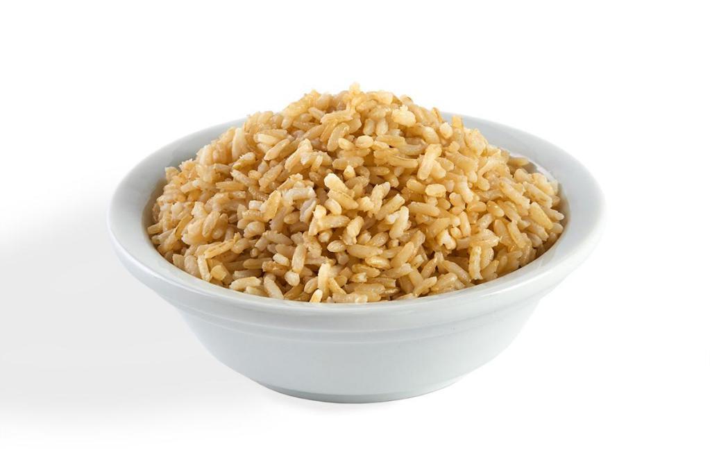 Brown Rice  · A nourishing, heathier whole-grain rice. 
