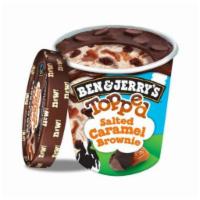 Ben & Jerry's Topped Salted Caramel Brownie (1 Pint) · 