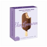 Van Leeuwen Vanilla Caramel Swirl Ice Cream Bar (4 bars) · 