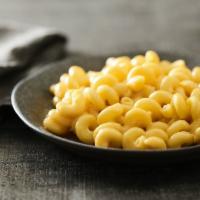 Mama's Mac & Cheese · Corkscrew noodles topped with our own creamy, cheesy recipe.