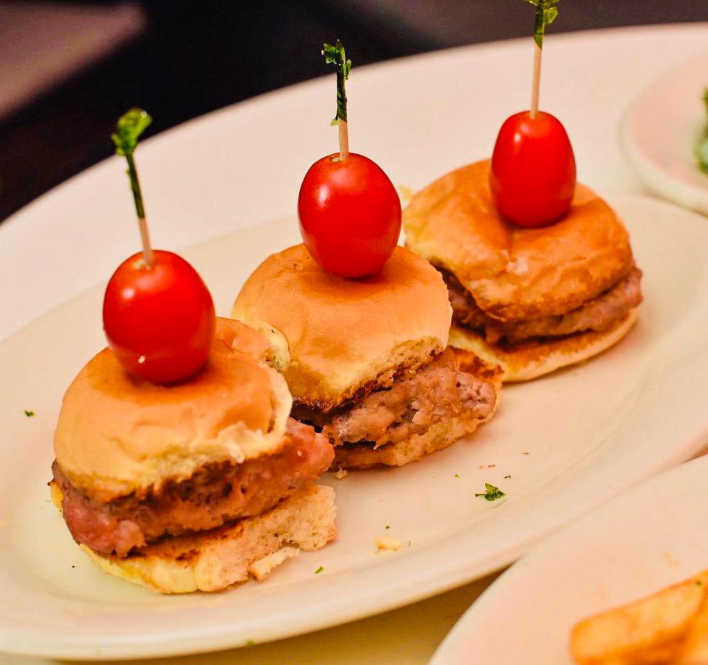 Turkey Burger Slider · Add cheese for an additional charge.