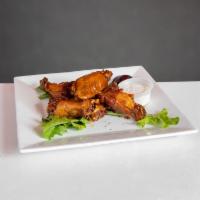 Wings · Buffalo, jerk, BBQ, teriyaki, fried or patron Asian fusion.