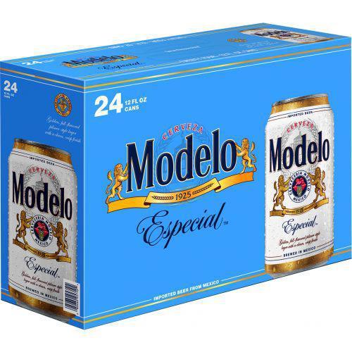 Modelo Especial Can (12 & 24 oz) · Must be 21 to purchase. 12 & 24 oz can.