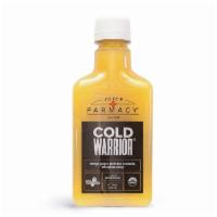 Cold Warrior® · Orange, ginger, green tea, echinacea, astragalus, honey

6.7 oz · Juice Farmacy