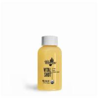 Vital Shot® · Lemon, ginger, cayenne pepper

2 oz · Cold Pressed Shot