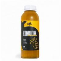 Fixer Elixer™ Kombucha · Raw kombucha, pineapple, elderflower

14 oz · Live Probiotic Tea