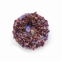 Blueberry Lavender Donut · Gluten-free · Vegan

*Baked in a facility that handles tree nuts and peanuts.