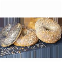 Bagel · Choice of any bagel. Options include toasted and/or buttered. 