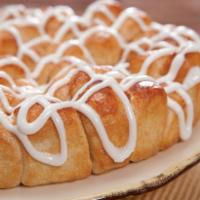 Cinnamon Monkey Bread · Others try, but no one can copy our bite-sized pieces of oven-baked dough sprinkled with swe...