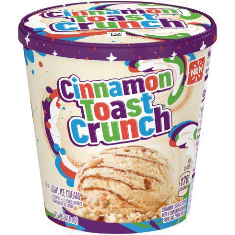 Cinnamon Toast Crunch 14oz · Cinnamon flavored base with a cinnamon graham swirl and cereal pieces. It sounds so amazing that we're wondering why this hasn't always been a thing