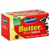 Grassland Butter Quarters 16oz · The perfect mix of salty and sweet. Spread on breads, veggies, pastas and pan-fry for use in...