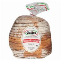 Calise Italian Bread · Baked with the a century's old tradition.