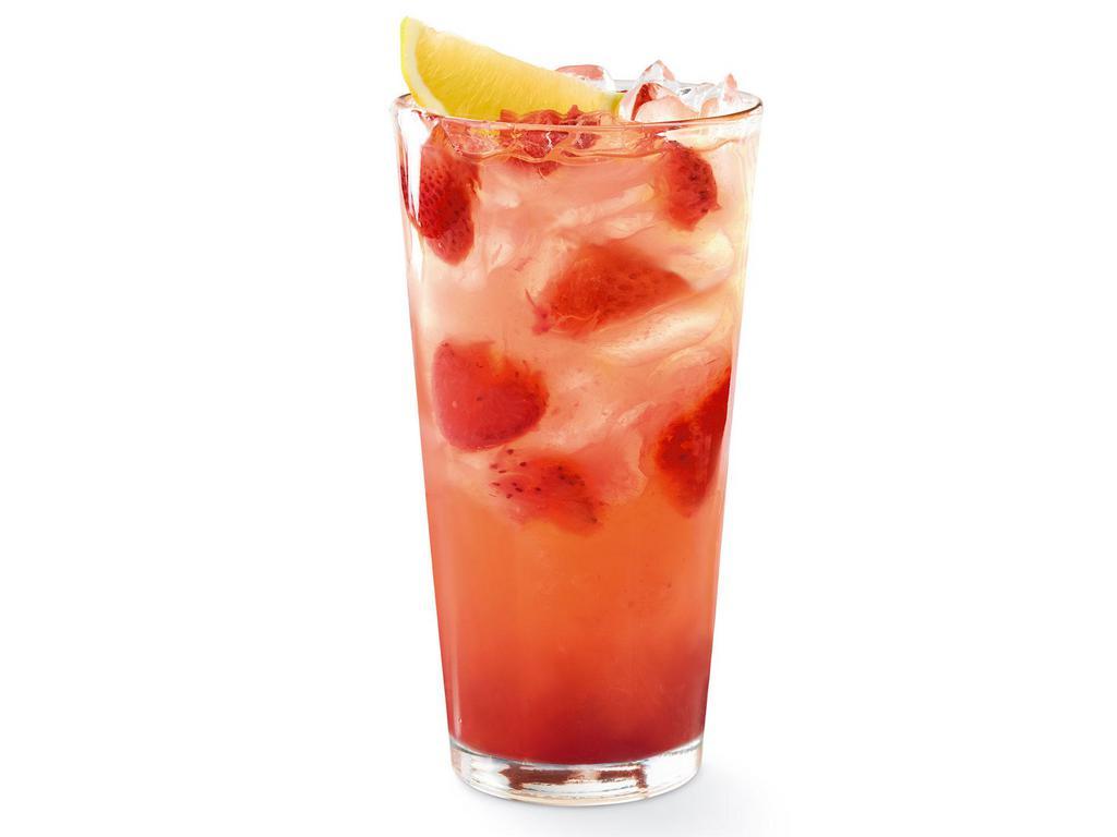FRECKLED LEMONADE® · Our famous blend of Minute Maid® Lemonade and strawberries.