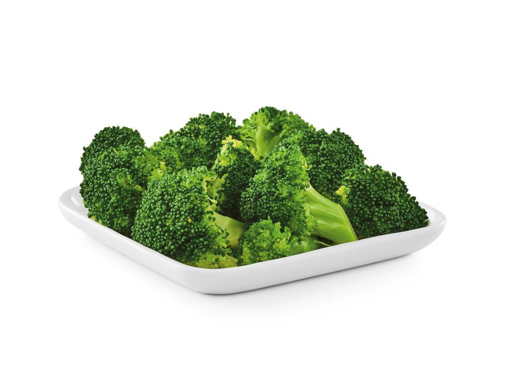 BROCCOLI · Fresh broccoli, steamed to perfection.