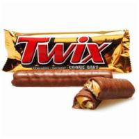 Twix Caramel Chocolate Cookie Candy Bar · Left Twix is an amazing pairing of smooth chocolate, crispy cookie, and luscious caramel. Le...