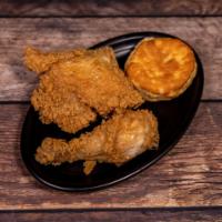 2 Pieces Classic Chicken Snack · Includes biscuit.