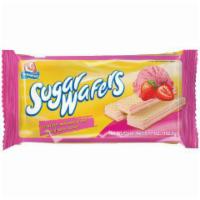 Gamesa Strawberry Sugar Wafers 6.7oz · Crispy wafers with sweet strawberry filling sandwiched in between.