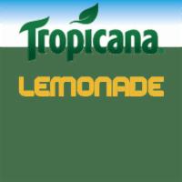 TROPICANA LEMONADE · Served in 20 oz. to-go cup
