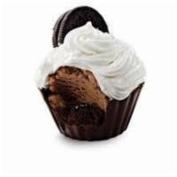 Double Chocolate Devotion Cupcakes · A rich Chocolate Cup filled with a layer of Devil's Food Cake, Fudge and Chocolate Ice Cream...