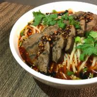 Beef Noodles with Signature Spicy Soup · 