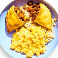 Yumble Baked Taco Pocket (5.5 oz) · Kids beef and cheese empanada paired with brown rice and yellow corn.