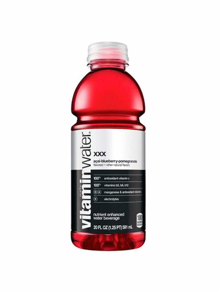 Vitamin Water XXX · Acai - Blueberry - Pomegranate