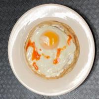 2 Picadita con huevo  · Picadita con un huevo estrellado 