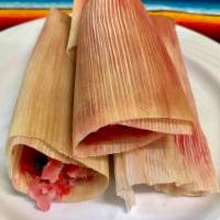 Tamales de Dulce  · Tamales con piña y pasas
