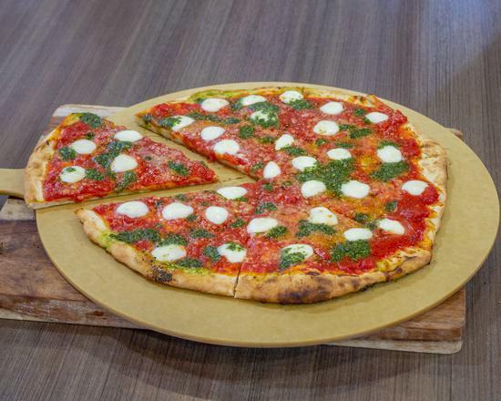 Creat Your Own Cheese Pizza · Add toppings for an additional charge.